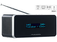 VR-Radio Stereo Digitalradio DTL-23.rd DAB+/FM-Radio mit Wecker & RDS; HiFi-Tuner für Internetradios & DAB+, mit USB-Ladeports HiFi-Tuner für Internetradios & DAB+, mit USB-Ladeports 