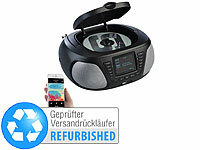 VR-Radio Mobile Stereo-Boombox mit DAB+/FM, Bluetooth, Versandrückläufer; Mini-DAB+-Radios Mini-DAB+-Radios 