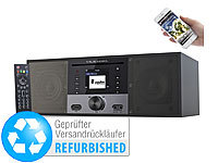 VR-Radio Stereo-Internetradio m. CD-Player, Farbdisplay (Versandrückläufer); HiFi-Tuner für Internetradios & DAB+, mit USB-Ladeports 