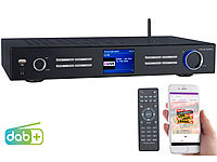 ; DAB-Internetradios mit CD-Player und Bluetooth, Stereo-WLAN-Internetradios mit Bluetooth & App 