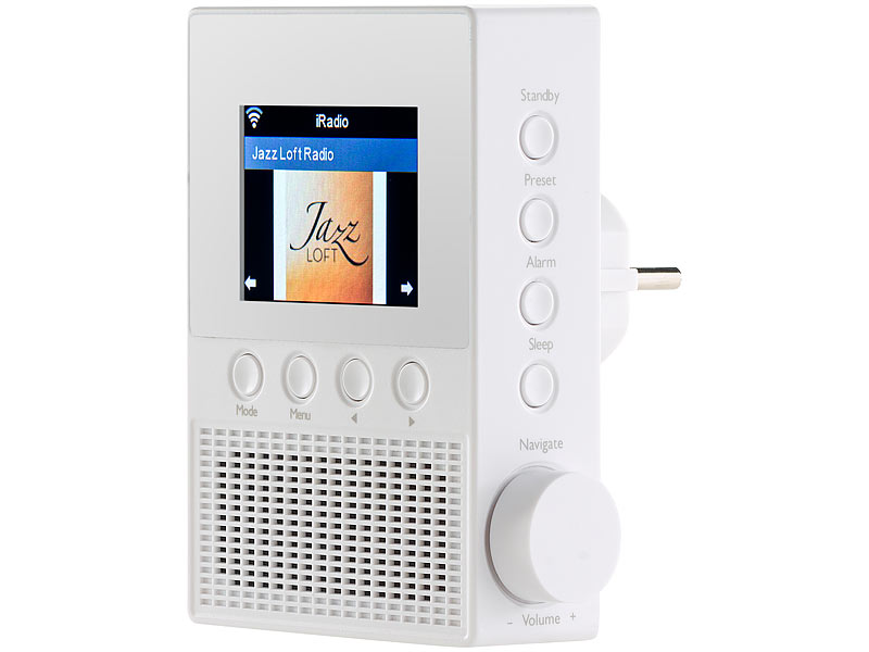 ; HiFi-Tuner für Internetradios & DAB+, mit USB-Ladeports 