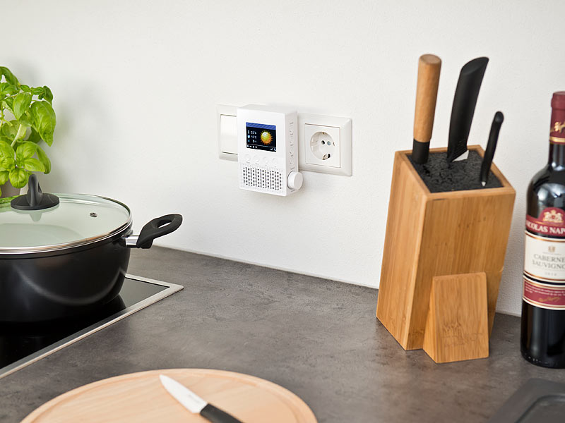 ; HiFi-Tuner für Internetradios & DAB+, mit USB-Ladeports 
