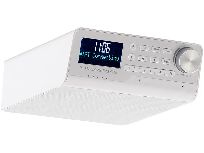 ; HiFi-Tuner für Internetradios & DAB+, mit USB-Ladeports 