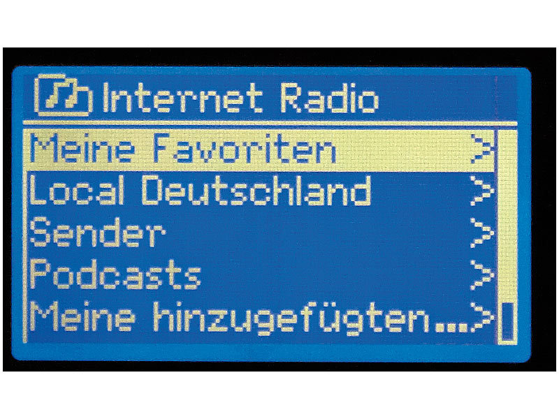 ; WiFi-Radios für Stereo Anlagen 