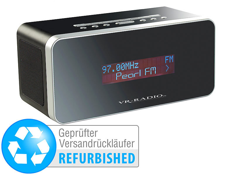 Stereo Digitalradio DTL-23.rd DAB+/FM-Radio mit Wecker & RDS DAB Radiowecker 