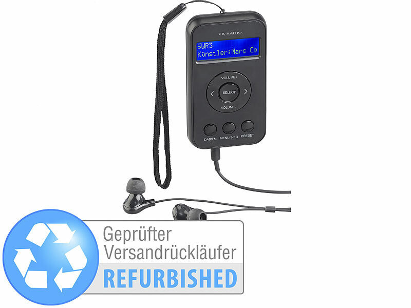 ; HiFi-Tuner für Internetradios & DAB+, mit USB-Ladeports 