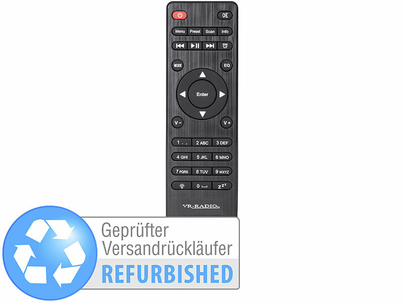 ; DAB-Internetradios mit CD-Player und Bluetooth 