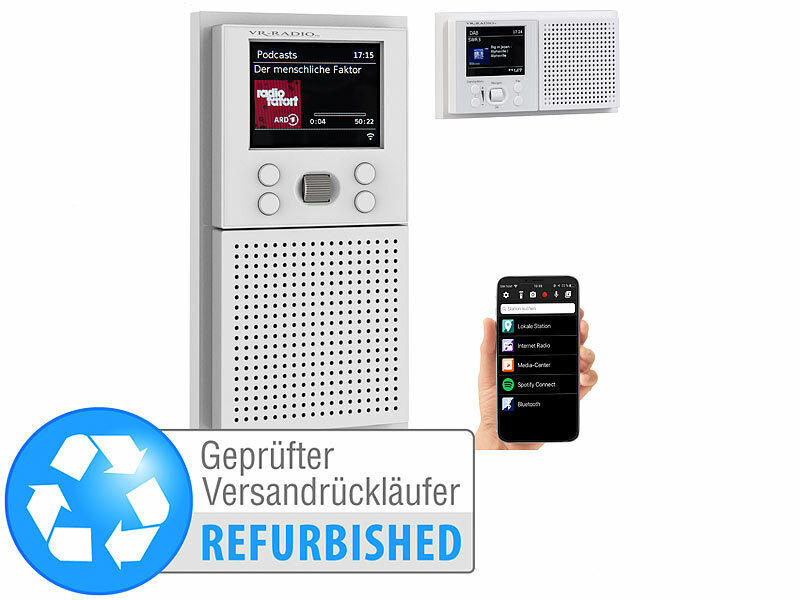 ; HiFi-Tuner für Internetradios & DAB+, mit USB-Ladeports HiFi-Tuner für Internetradios & DAB+, mit USB-Ladeports 