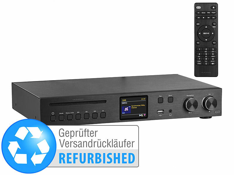 ; HiFi-Tuner für Internetradios & DAB+, mit USB-Ladeports HiFi-Tuner für Internetradios & DAB+, mit USB-Ladeports HiFi-Tuner für Internetradios & DAB+, mit USB-Ladeports 