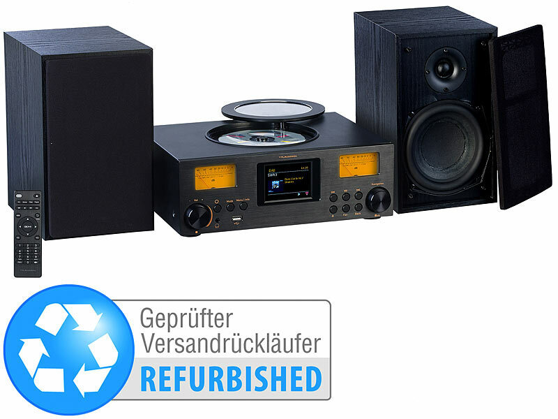 ; HiFi-Tuner für Internetradios & DAB+, mit USB-Ladeports HiFi-Tuner für Internetradios & DAB+, mit USB-Ladeports 