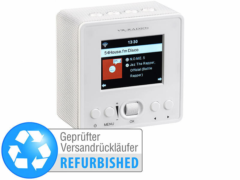 ; HiFi-Tuner für Internetradios & DAB+, mit USB-Ladeports 