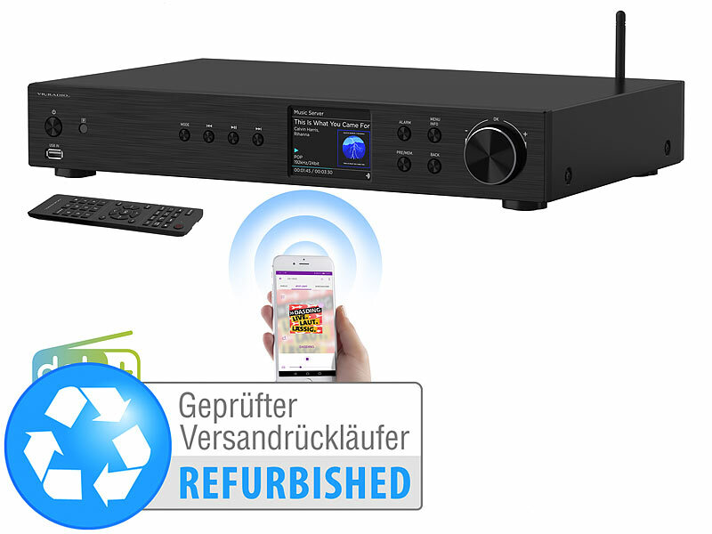 ; DAB-Internetradios mit CD-Player und Bluetooth 