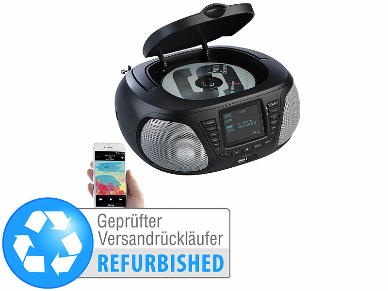 ; HiFi-Tuner für Internetradios & DAB+, mit USB-Ladeports 