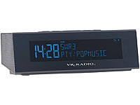 VR-Radio Digitales DAB+/FM-Stereo-Radio mit Wecker, USB-Ladeport & RDS, 8 Watt