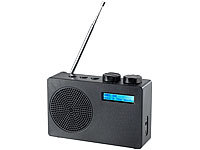 VR-Radio Mobiles DAB+/FM-Radio DOR-100.rx mit RDS-Funktion; Portable Senderspeicher Tuner Lcd-Displays Uhrenradios Baustellenradios RDS Radiowecker Portable Senderspeicher Tuner Lcd-Displays Uhrenradios Baustellenradios RDS Radiowecker 