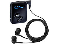 VR-Radio Pocket-Mini-Radio-Clip mit DAB/DAB+-Empfang, RDS, Akku; HiFi-Tuner für Internetradios & DAB+, mit USB-Ladeports HiFi-Tuner für Internetradios & DAB+, mit USB-Ladeports 