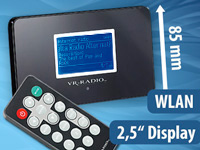 VR-Radio WLAN Internetradio-Receiver "WorldStream Air" m. MP3-Streamer