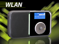 VR-Radio Portables WLAN-Internet-Radio mit UKW (refurbished)