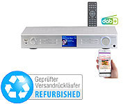 ; DAB-Internetradios mit CD-Player und Bluetooth, Stereo-WLAN-Internetradios mit Bluetooth & App 