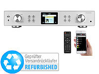 VR-Radio Digitaler WLAN-HiFi-Tuner mit Internetradio, Versandrückläufer; Internetradio-Wecker mit DAB+ und USB-Ladestation 