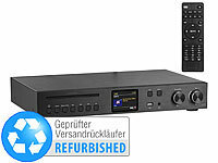 VR-Radio WLAN-HiFi-Receiver, Internetradio, DAB+ & UKW, CD, Versandrückläufer; HiFi-Tuner für Internetradios & DAB+, mit USB-Ladeports 