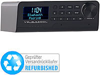VR-Radio Unterbau-WLAN-Küchenradio, Amazon Alexa, DAB+, UKW, Versandrückläufer; HiFi-Tuner für Internetradios & DAB+, mit USB-Ladeports HiFi-Tuner für Internetradios & DAB+, mit USB-Ladeports 