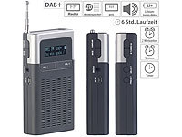 VR-Radio Digitales DAB+/FM-Taschenradio, Lautsprecher, Wecker, LCD-Display, RDS; HiFi-Tuner für Internetradios & DAB+, mit USB-Ladeports HiFi-Tuner für Internetradios & DAB+, mit USB-Ladeports HiFi-Tuner für Internetradios & DAB+, mit USB-Ladeports 