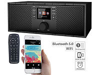 VR-Radio Stereo-WLAN-Internetradio, Farb-Display, 12 W, Bluetooth 5, Fernbed.; HiFi-Tuner für Internetradios & DAB+, mit USB-Ladeports HiFi-Tuner für Internetradios & DAB+, mit USB-Ladeports HiFi-Tuner für Internetradios & DAB+, mit USB-Ladeports HiFi-Tuner für Internetradios & DAB+, mit USB-Ladeports 