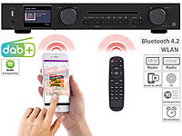 VR-Radio WLAN-HiFi-Tuner mit Internetradio, CD, DAB+, UKW & Bluetooth, MP3/WMA