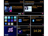 ; HiFi-Tuner für Internetradios & DAB+, mit USB-Ladeports 