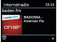 ; HiFi-Tuner für Internetradios & DAB+, mit USB-Ladeports 