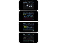 ; DAB-Internetradios mit CD-Player und Bluetooth 