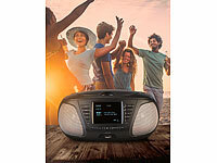 ; HiFi-Tuner für Internetradios & DAB+, mit USB-Ladeports 
