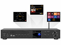 ; HiFi-Tuner für Internetradios & DAB+, mit USB-Ladeports HiFi-Tuner für Internetradios & DAB+, mit USB-Ladeports