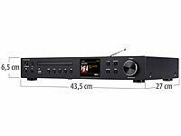 ; HiFi-Tuner für Internetradios & DAB+, mit USB-Ladeports HiFi-Tuner für Internetradios & DAB+, mit USB-Ladeports