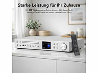 ; HiFi-Tuner für Internetradios & DAB+, mit USB-Ladeports HiFi-Tuner für Internetradios & DAB+, mit USB-Ladeports 