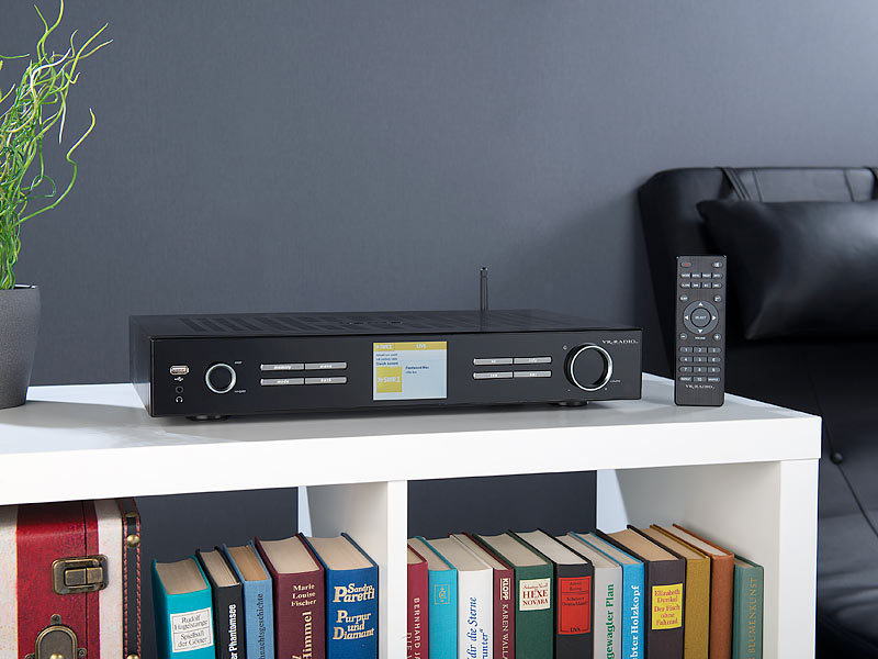 ; DAB-Internetradios mit CD-Player und Bluetooth 