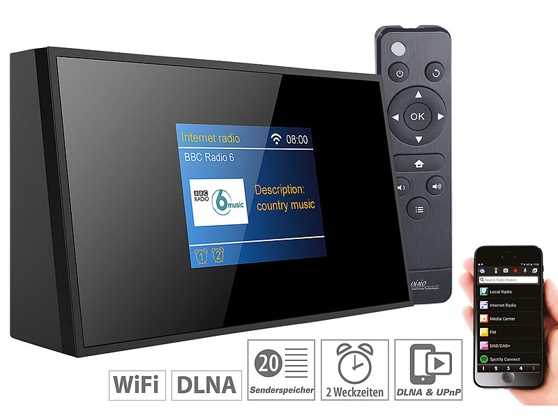 ; HiFi-Tuner für Internetradios & DAB+, mit USB-Ladeports HiFi-Tuner für Internetradios & DAB+, mit USB-Ladeports HiFi-Tuner für Internetradios & DAB+, mit USB-Ladeports HiFi-Tuner für Internetradios & DAB+, mit USB-Ladeports 