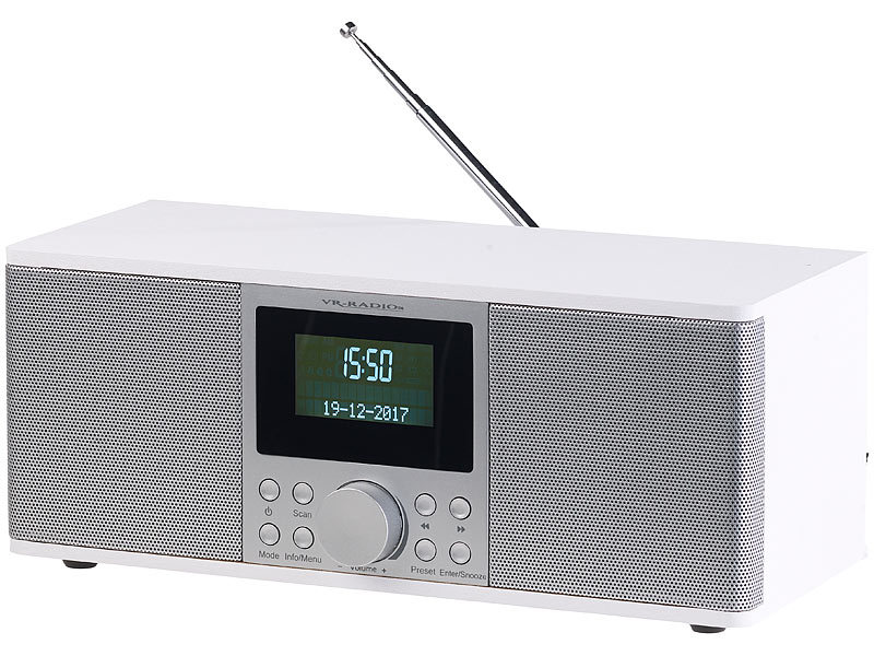 ; HiFi-Tuner für Internetradios & DAB+, mit USB-Ladeports HiFi-Tuner für Internetradios & DAB+, mit USB-Ladeports 