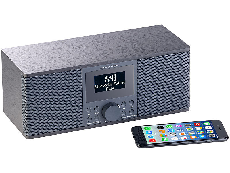 ; HiFi-Tuner für Internetradios & DAB+, mit USB-Ladeports HiFi-Tuner für Internetradios & DAB+, mit USB-Ladeports HiFi-Tuner für Internetradios & DAB+, mit USB-Ladeports 
