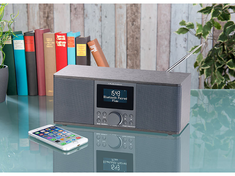 ; HiFi-Tuner für Internetradios & DAB+, mit USB-Ladeports HiFi-Tuner für Internetradios & DAB+, mit USB-Ladeports HiFi-Tuner für Internetradios & DAB+, mit USB-Ladeports 
