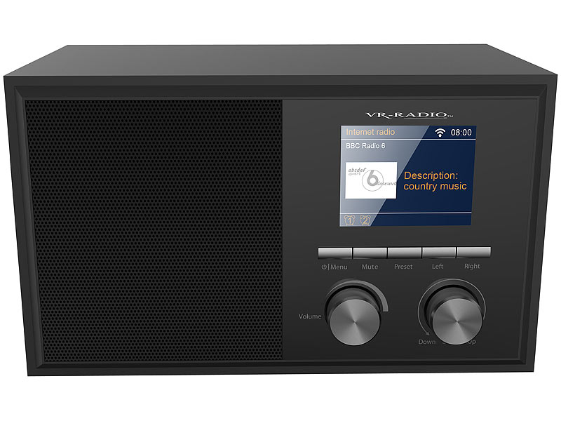 ; HiFi-Tuner für Internetradios & DAB+, mit USB-Ladeports HiFi-Tuner für Internetradios & DAB+, mit USB-Ladeports 