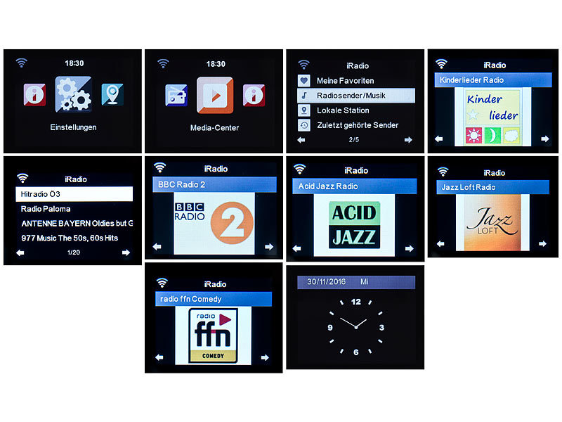 ; WLAN-Radio-Internetradio, InternetradiosInternet-RadiosInternetradios WLANWLAN-Internet-RadiosWiFi-Internet-RadiosRadios mit WeckerWLAN-RadiosKüchenradios WLANWLAN-WebradiosKüchenradiosWebradiosUhrenradiosKüchen-RadiosWeckradiosRadiosRadios HolzgehäuseMusikstreaming W-LAN Netzwerke Streamer Webs Snooze kabellose Uhren Clocks Sleep Dual-Alarme 