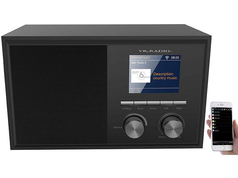 ; WLAN-Radio-Internetradio, InternetradiosInternet-RadiosInternetradios WLANWLAN-Internet-RadiosWiFi-Internet-RadiosRadios mit WeckerWLAN-RadiosKüchenradios WLANWLAN-WebradiosKüchenradiosWebradiosUhrenradiosKüchen-RadiosWeckradiosRadiosRadios HolzgehäuseMusikstreaming W-LAN Netzwerke Streamer Webs Snooze kabellose Uhren Clocks Sleep Dual-Alarme 