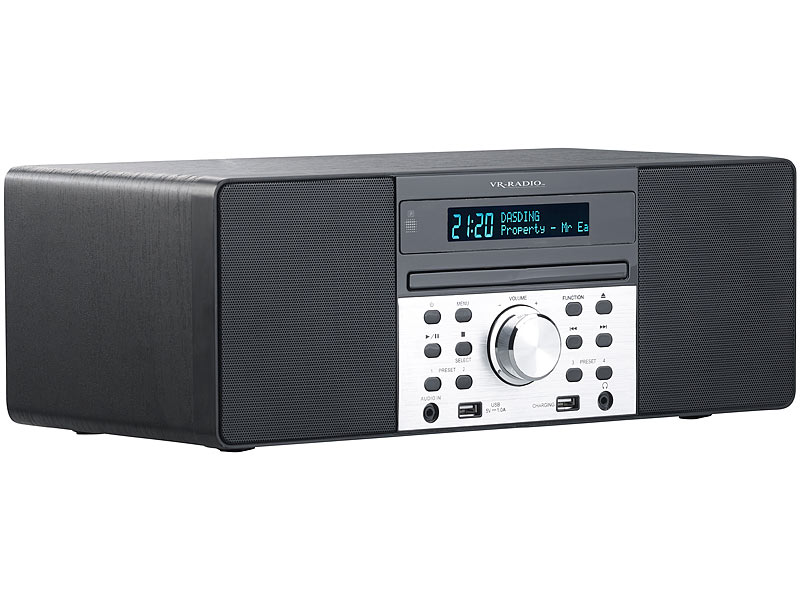 ; HiFi-Tuner für Internetradios & DAB+, mit USB-Ladeports HiFi-Tuner für Internetradios & DAB+, mit USB-Ladeports HiFi-Tuner für Internetradios & DAB+, mit USB-Ladeports 