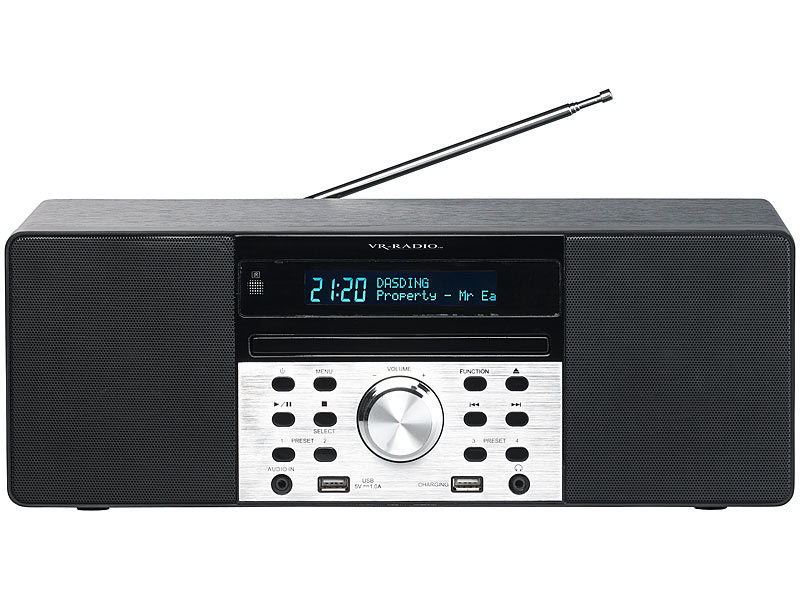 ; HiFi-Tuner für Internetradios & DAB+, mit USB-Ladeports HiFi-Tuner für Internetradios & DAB+, mit USB-Ladeports HiFi-Tuner für Internetradios & DAB+, mit USB-Ladeports 