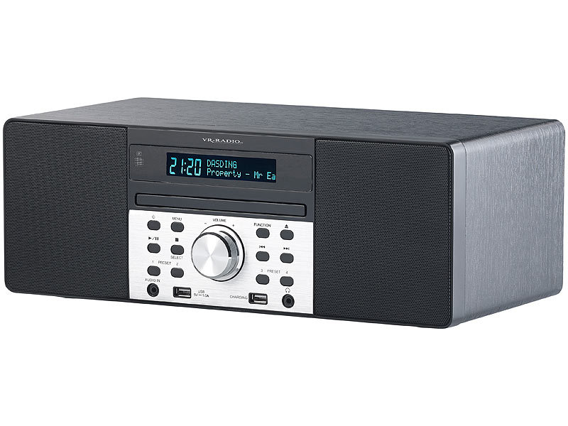 ; HiFi-Tuner für Internetradios & DAB+, mit USB-Ladeports HiFi-Tuner für Internetradios & DAB+, mit USB-Ladeports HiFi-Tuner für Internetradios & DAB+, mit USB-Ladeports 