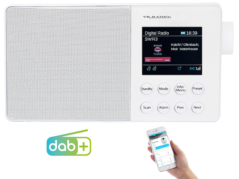 ; Mini-DAB+-Radios 