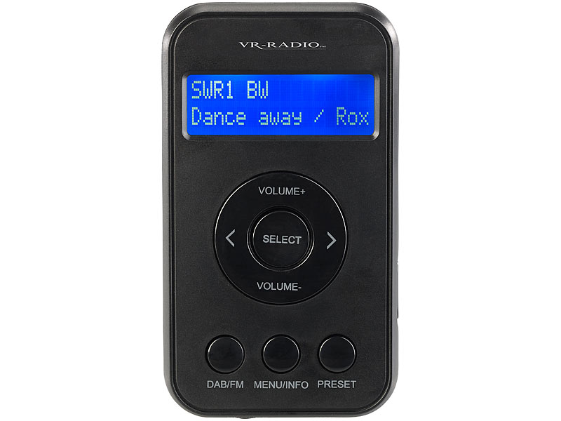 ; HiFi-Tuner für Internetradios & DAB+, mit USB-Ladeports 