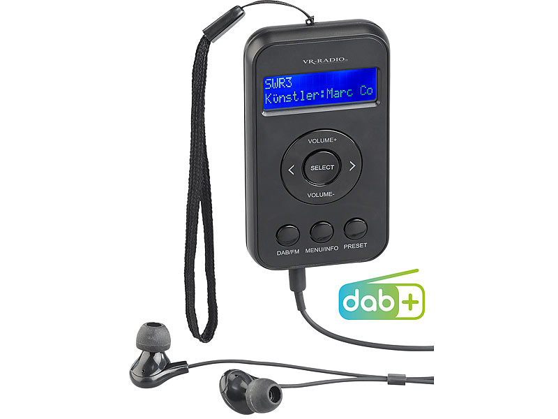 ; HiFi-Tuner für Internetradios & DAB+, mit USB-Ladeports 